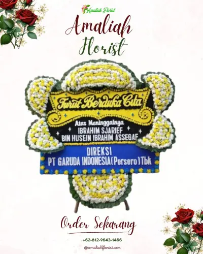 Papan Bunga Duka di Malalayang Dua